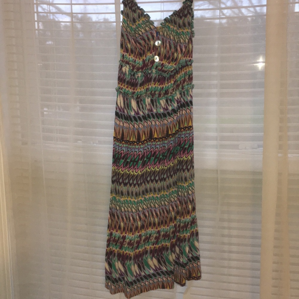 Colorful soft dress